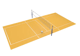 Volleyball court